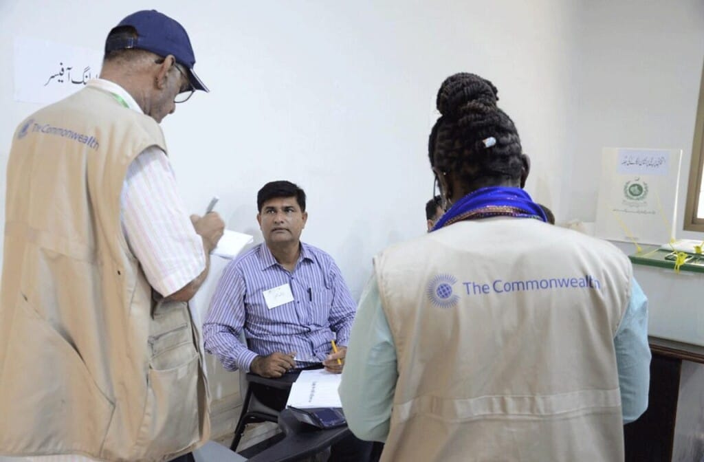 The Commonwealth group will be monitoring the elections in Pakistan.