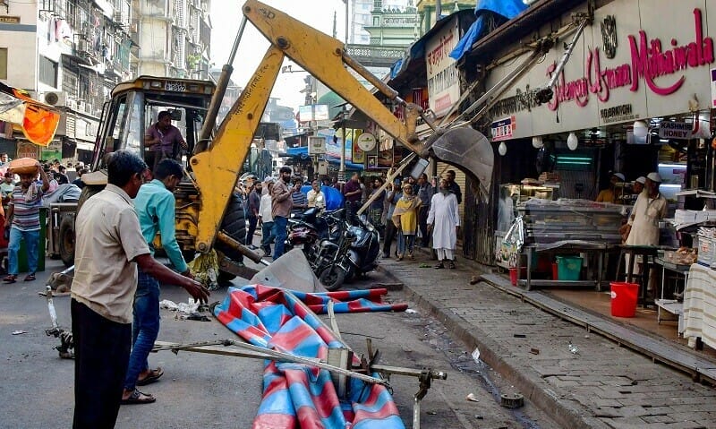 The opening of a divisive Hindu temple by Prime Minister Narendra Modi sparked communal clashes in Mumbai.
