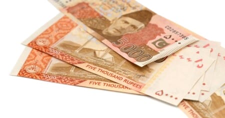 Rupee Gains Ground in Daytime Trade Versus Dollar Pakistani Rupees
